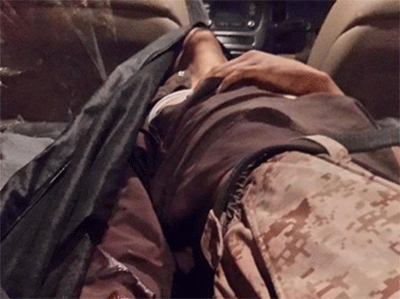 el cadáver del terrorista Abu Talha al Bahreiní Eliminado un terrorista bahreiní que combatía en Siria